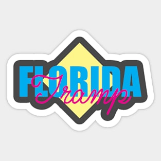 Florida Tramp Sticker